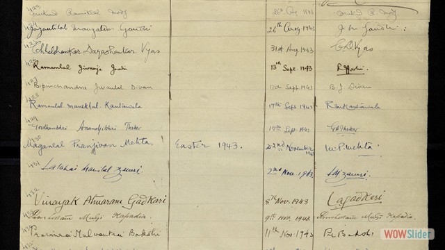 (19) 02.04.1943 - 27.03.1944