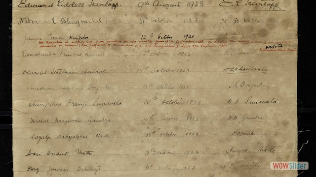 (16) 11.04.1923 - 31.03.1924