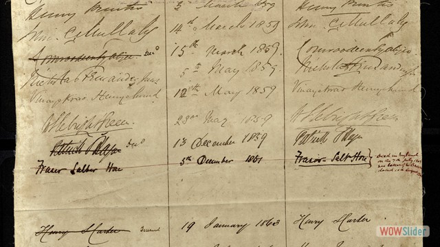 (3) 01.01.1858 - 06.06.1864